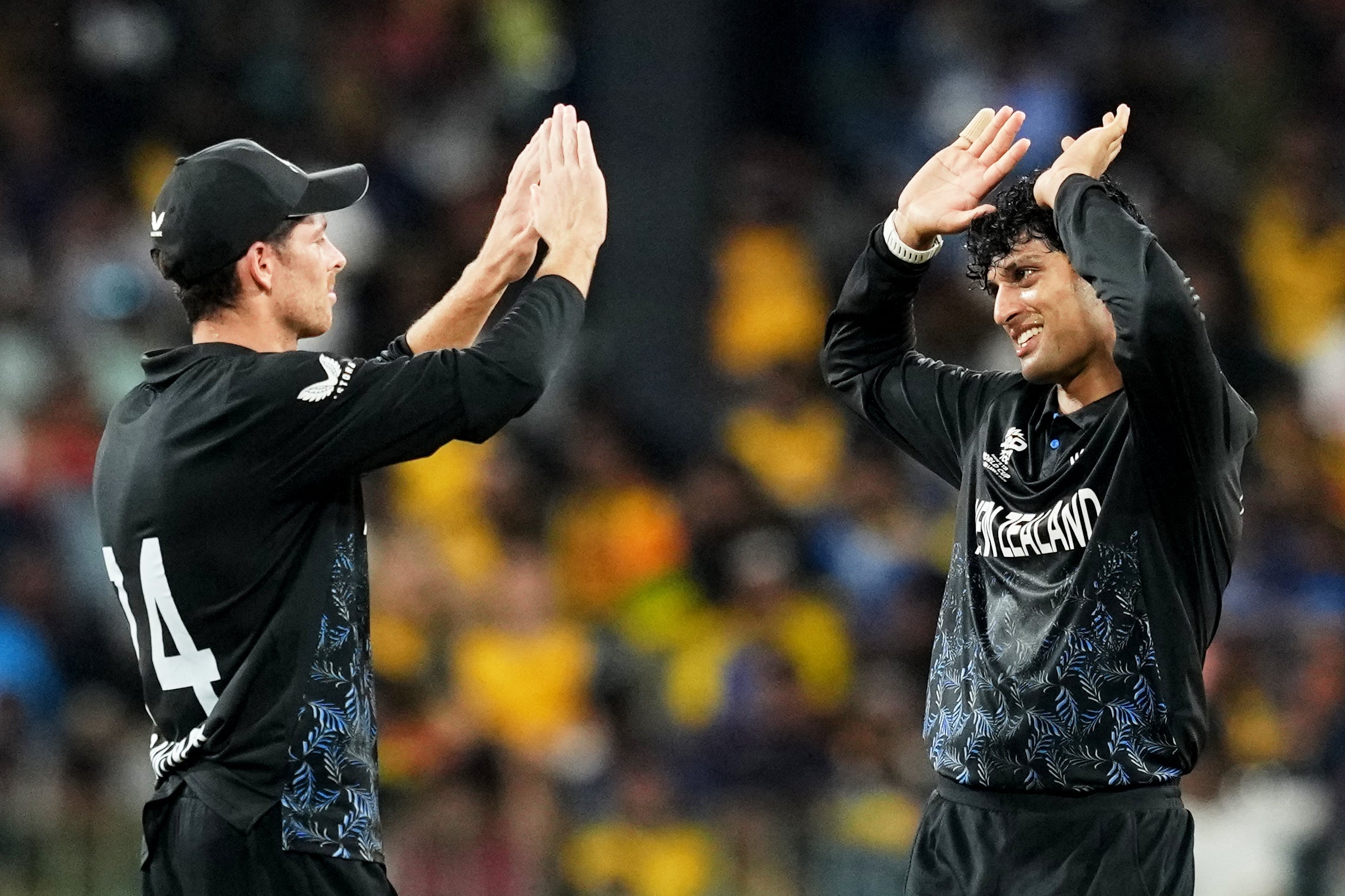 New Zealand thrashed Sri Lanka to knock them out of the World Cup