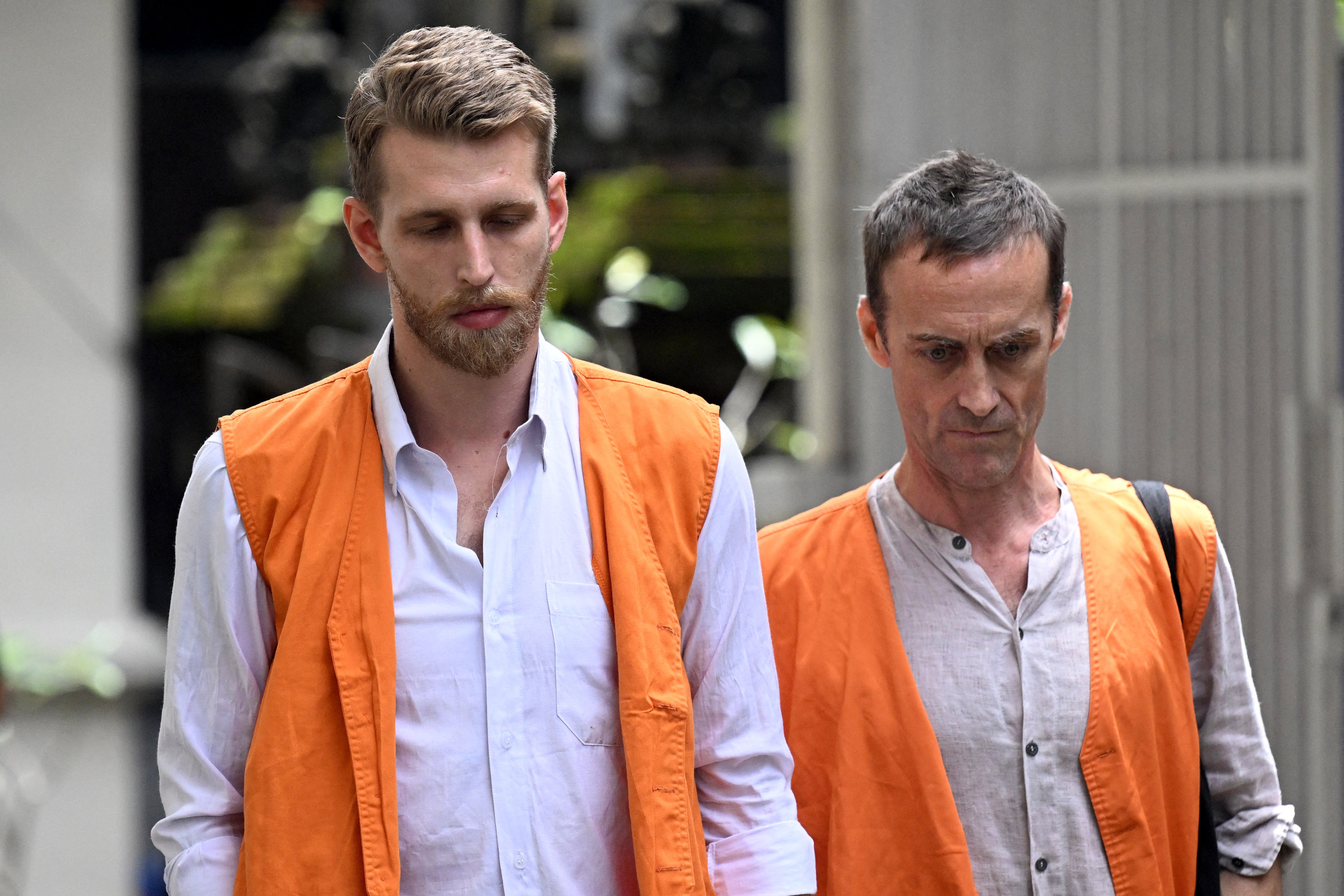 Kial Robinson (left) and Piran Wilkinson (right) have been sentenced to lengthy prison terms