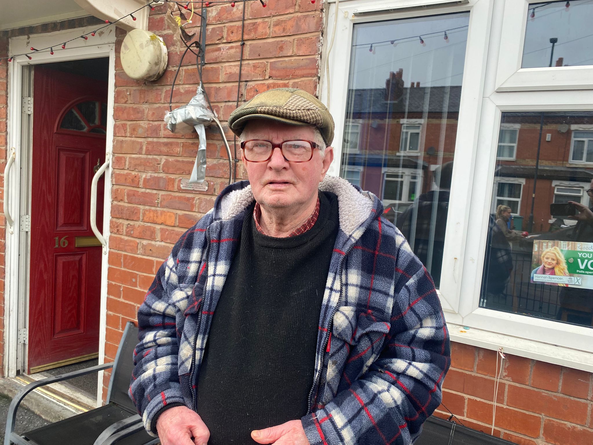 Gorton resident Joseph McNamara, 77, voted Green for the first time in his life