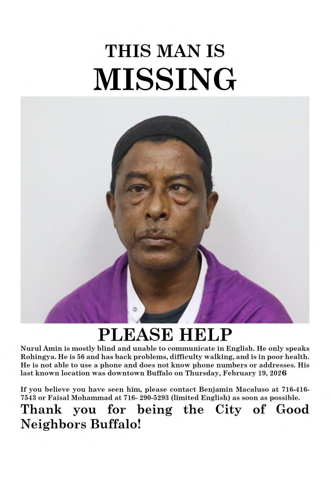 Buffalo police briefly closed the missing persons case after believing he was in federal custody — three days after Border Patrol officers left him outside Tim Horton’s