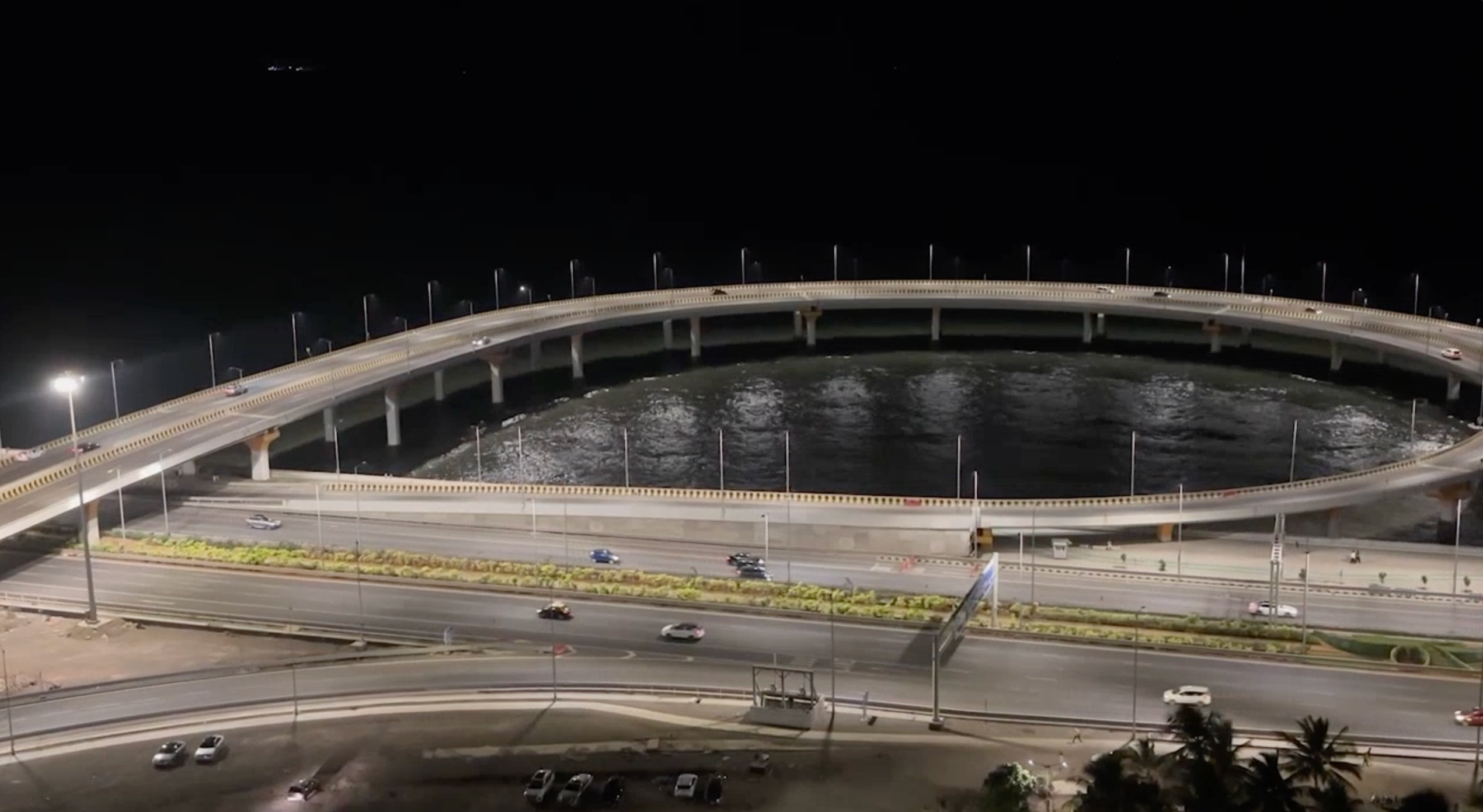 Mumbai's Coastal road where 'Jai Ho' plays when cars go along the 500m musical stretch