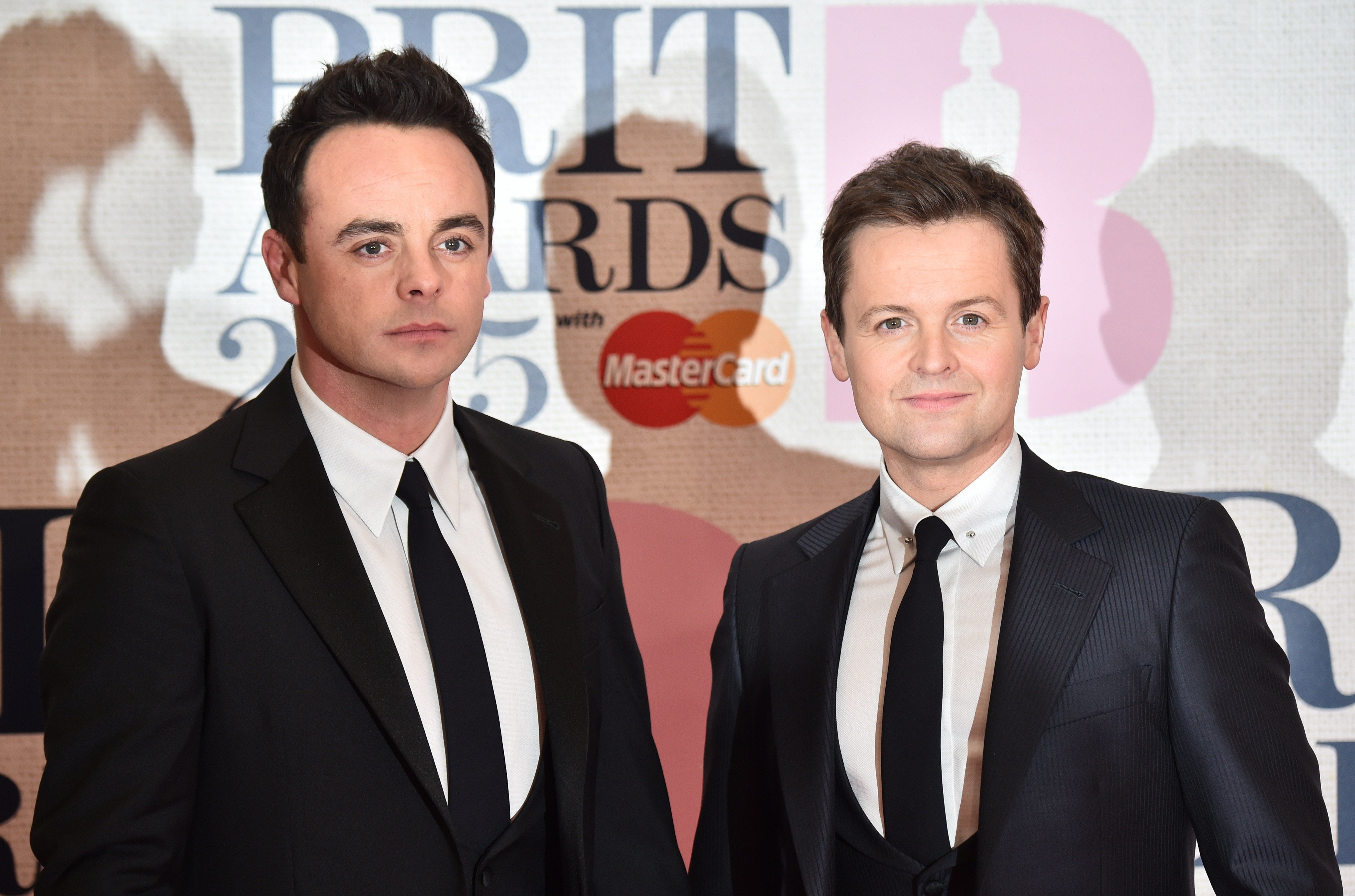 Ant and Dec at the Brit Awards in 2015