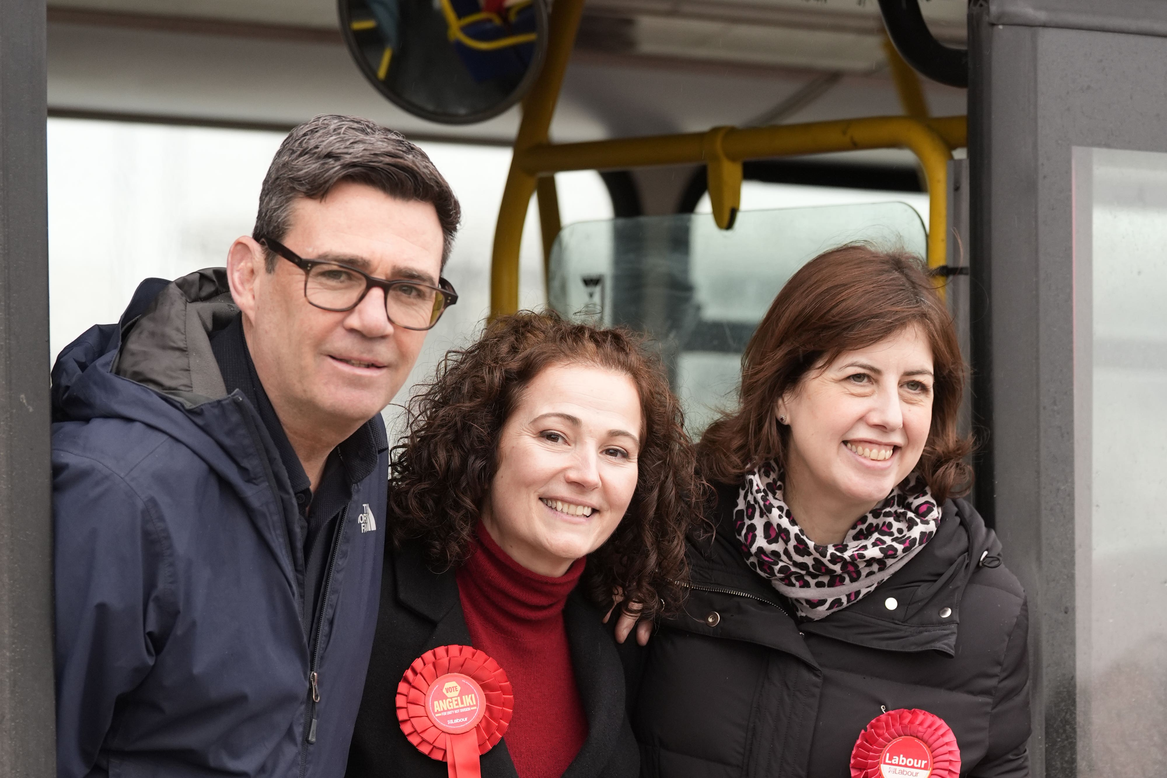 Andy Burnham ‘probably’ would have won the Gorton and Denton by-election that saw Labour’s Angeliki Sogia come third, party deputy leader Lucy Powell has said (Peter Byrne/PA)
