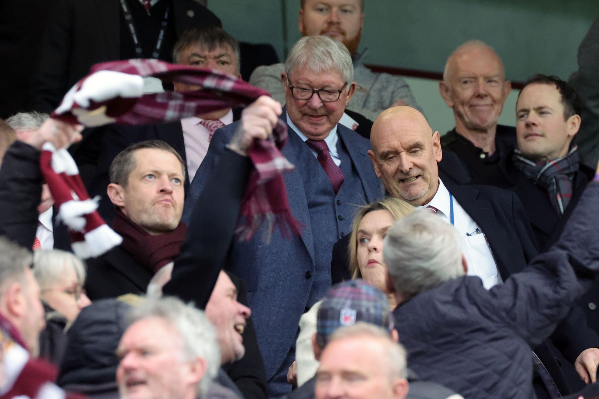 Sir Alex Ferguson assistiu à derrota do Aberdeen em Tynecastle