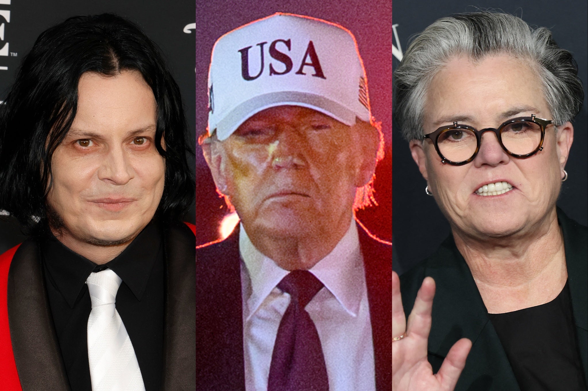 Jack White, Rosie O&rsquo;Donnell among celebrities to speak out against US strikes on Iran