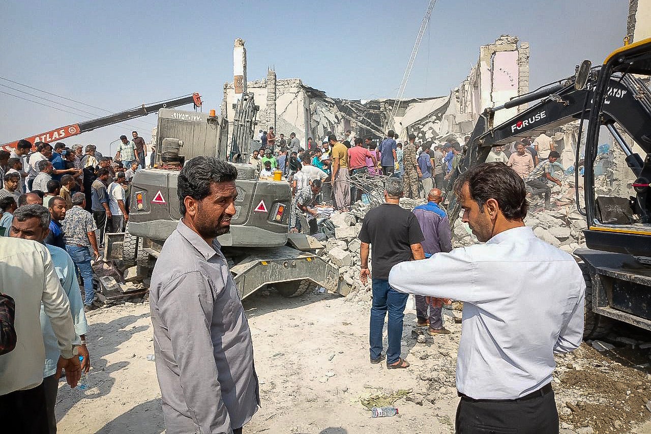 This picture obtained from Iran's ISNA news agency shows the site of a strike on a girls' school in Minab, in Iran's southern Hormozgan province, on February 28, 2026.