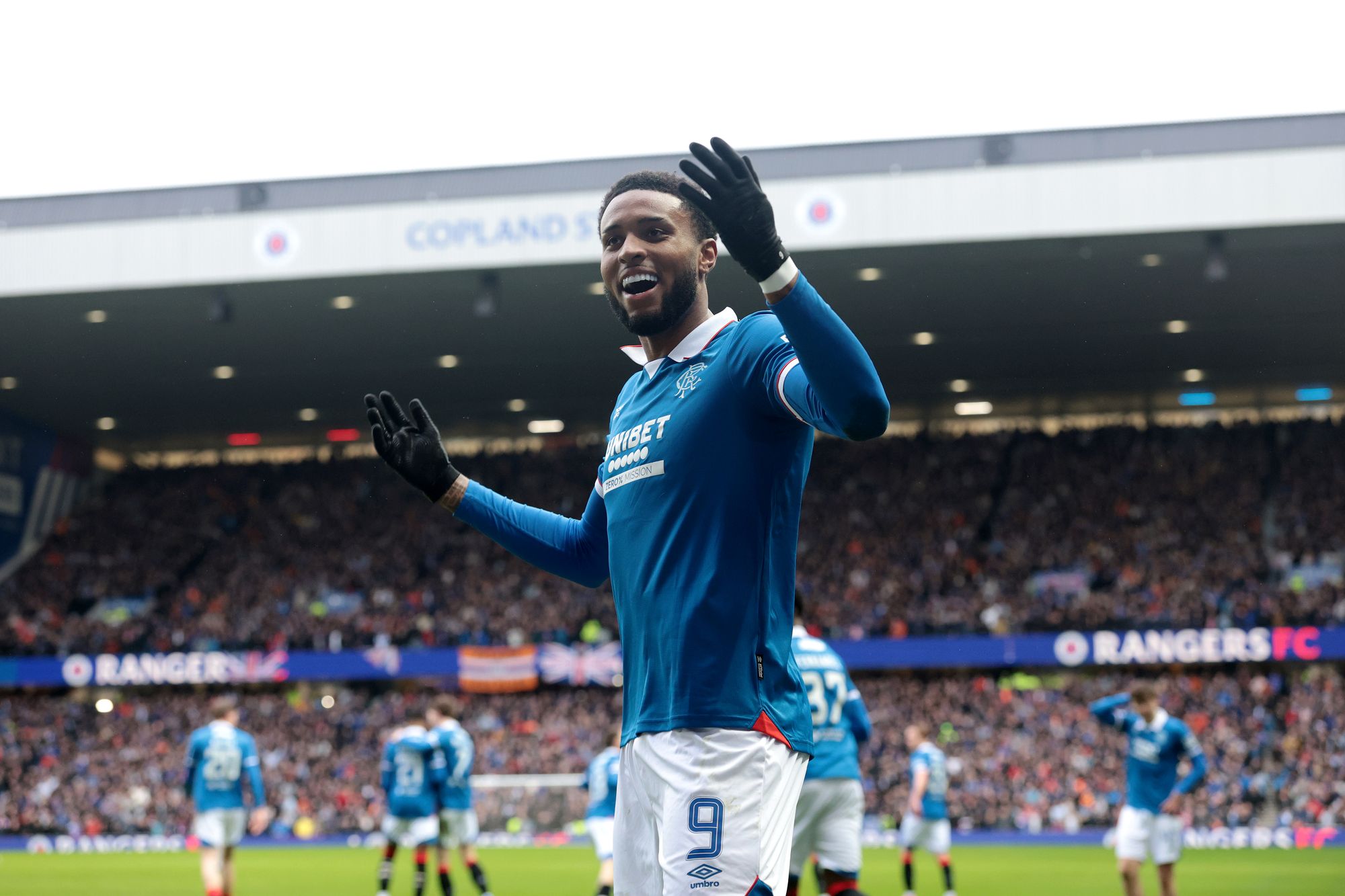 Chermiti scored two brilliant goals but Rangers then lost their confidence