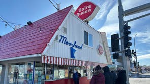 US Wintry Dairy Queen