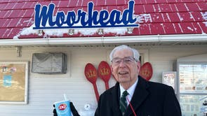 US Wintry Dairy Queen