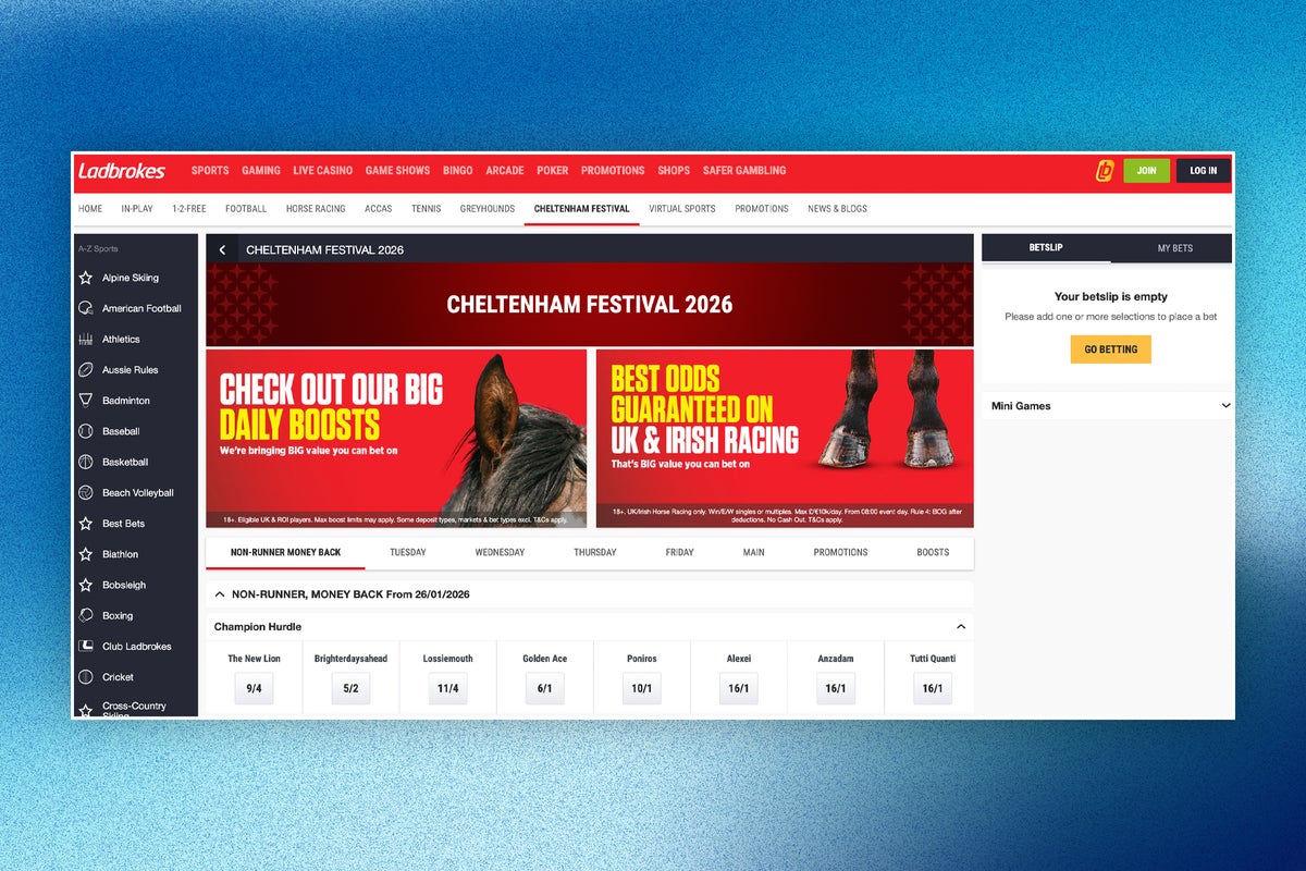 Ladbrokes Cheltenham Offer 2026 | £30 in Free Festival Bets – UK Times Ladbrokes Cheltenham Offer 2026 | £30 in Free Festival Bets – UK Times