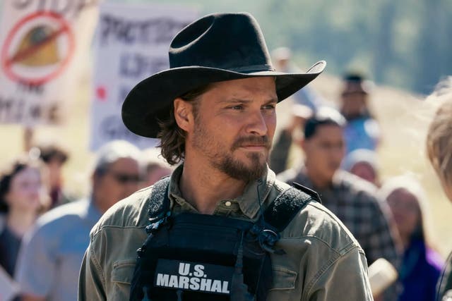 <p>Luke Grimes interpreta a Kayce Dutton en 'Marshals'</p>