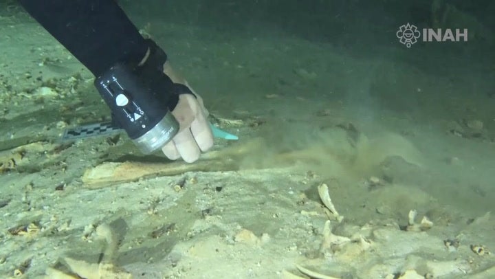 Ancient skeleton found in flooded Mexican cave hints at eerie prehistoric ritual