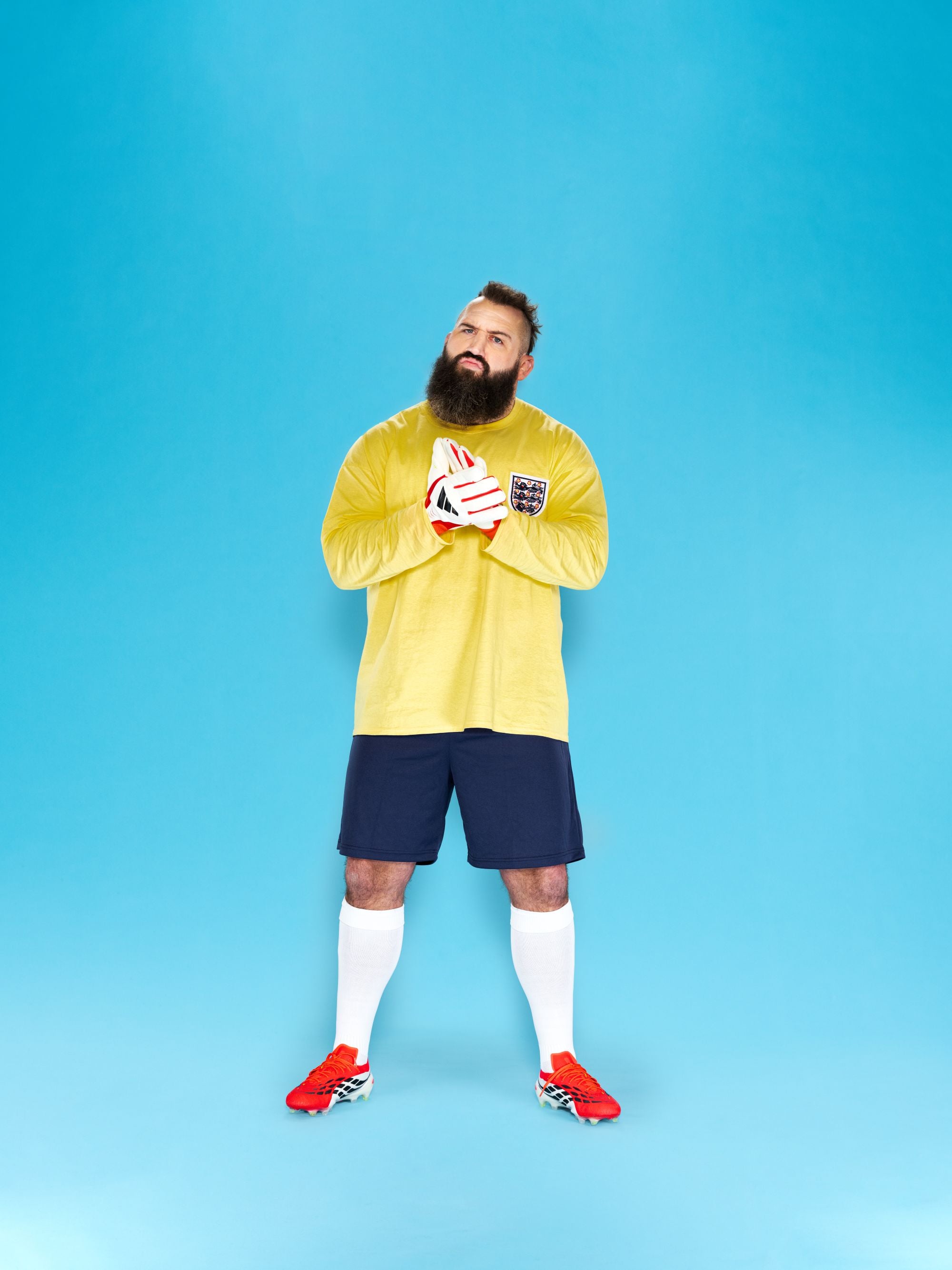 Joe Marler who will be playing at Soccer Aid