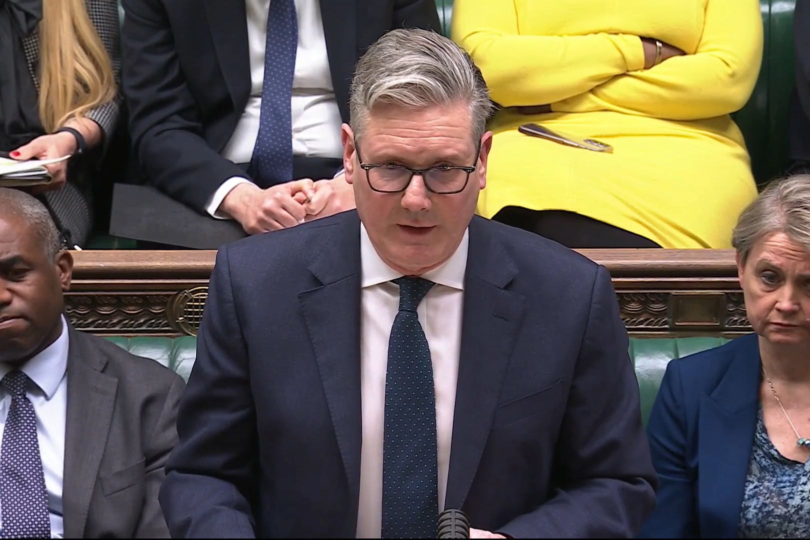 'I stand by my decision' not to allow US use of British military bases, Sir Keir Starmer tells House of Commons