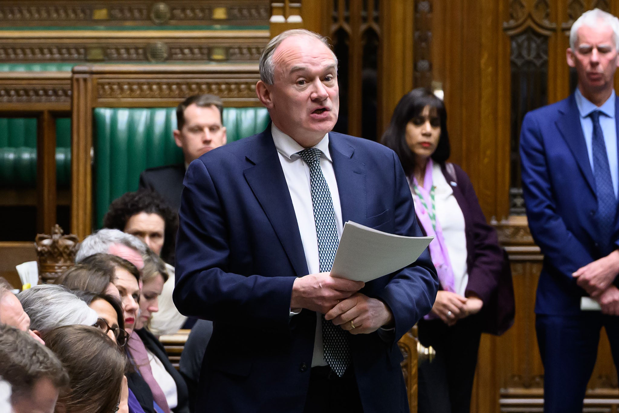 Ed Davey has called for the King’s upcoming state visit to the US to be cancelled