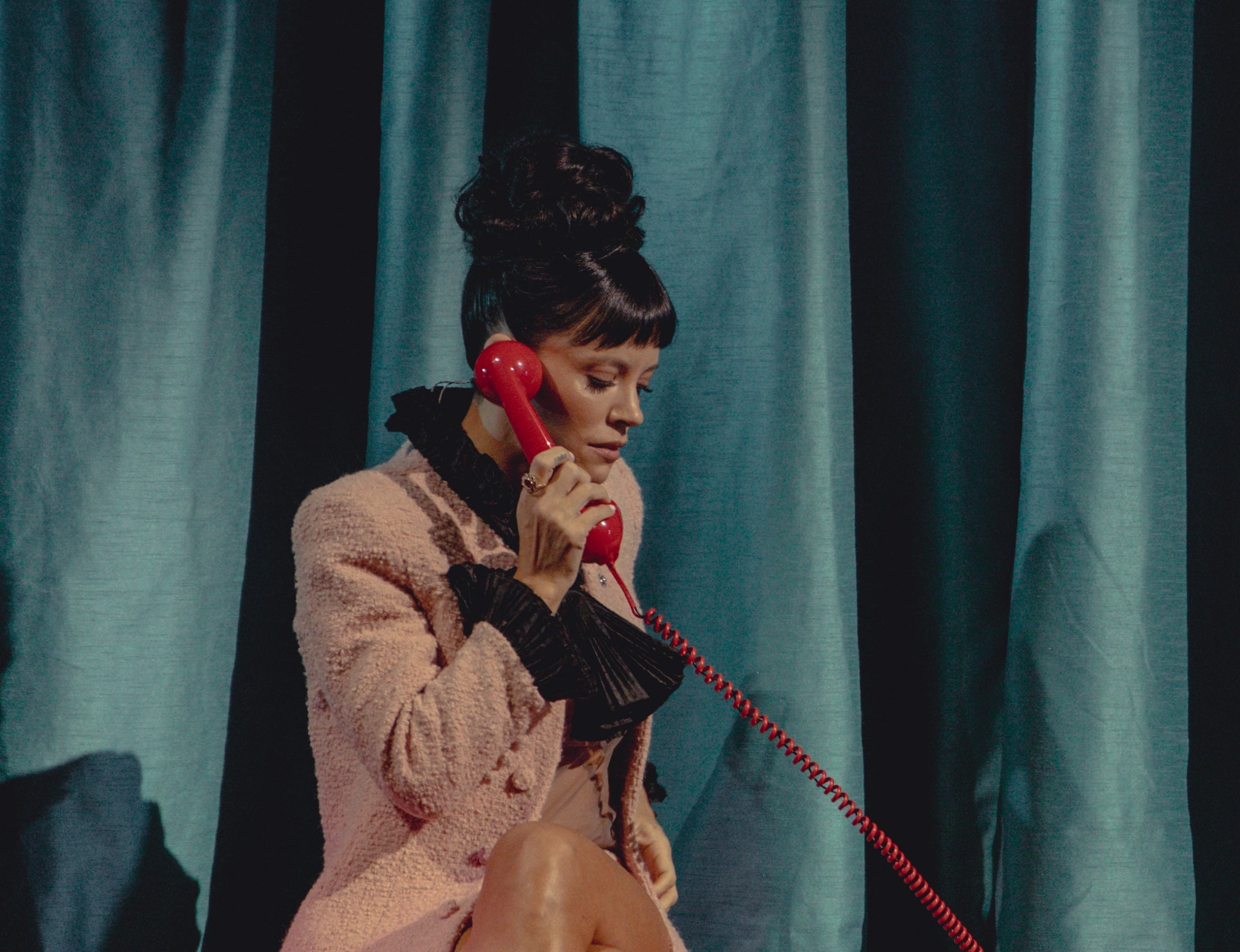 Lily Allen performs on the opening night of her 'West End Girl' tour