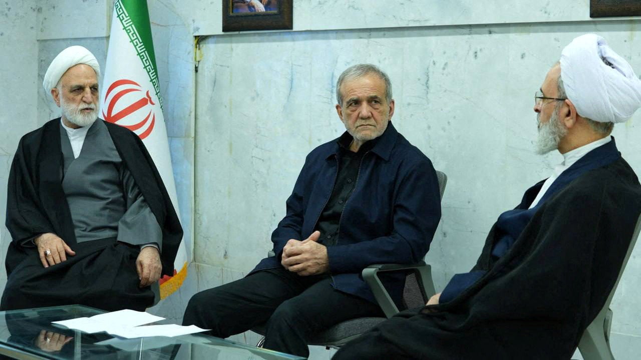 A meeting of the interim leadership council in Iran
