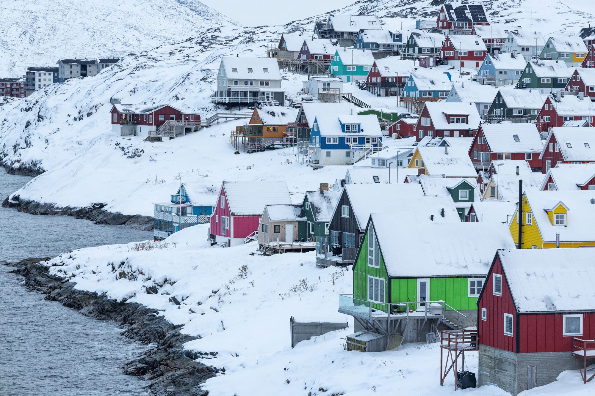 A view of Nuuk, Greenland’s capital