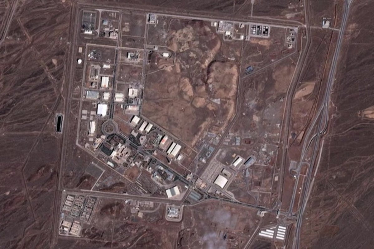 Satellite images show Iranian nuclear facility before and after alleged ...
