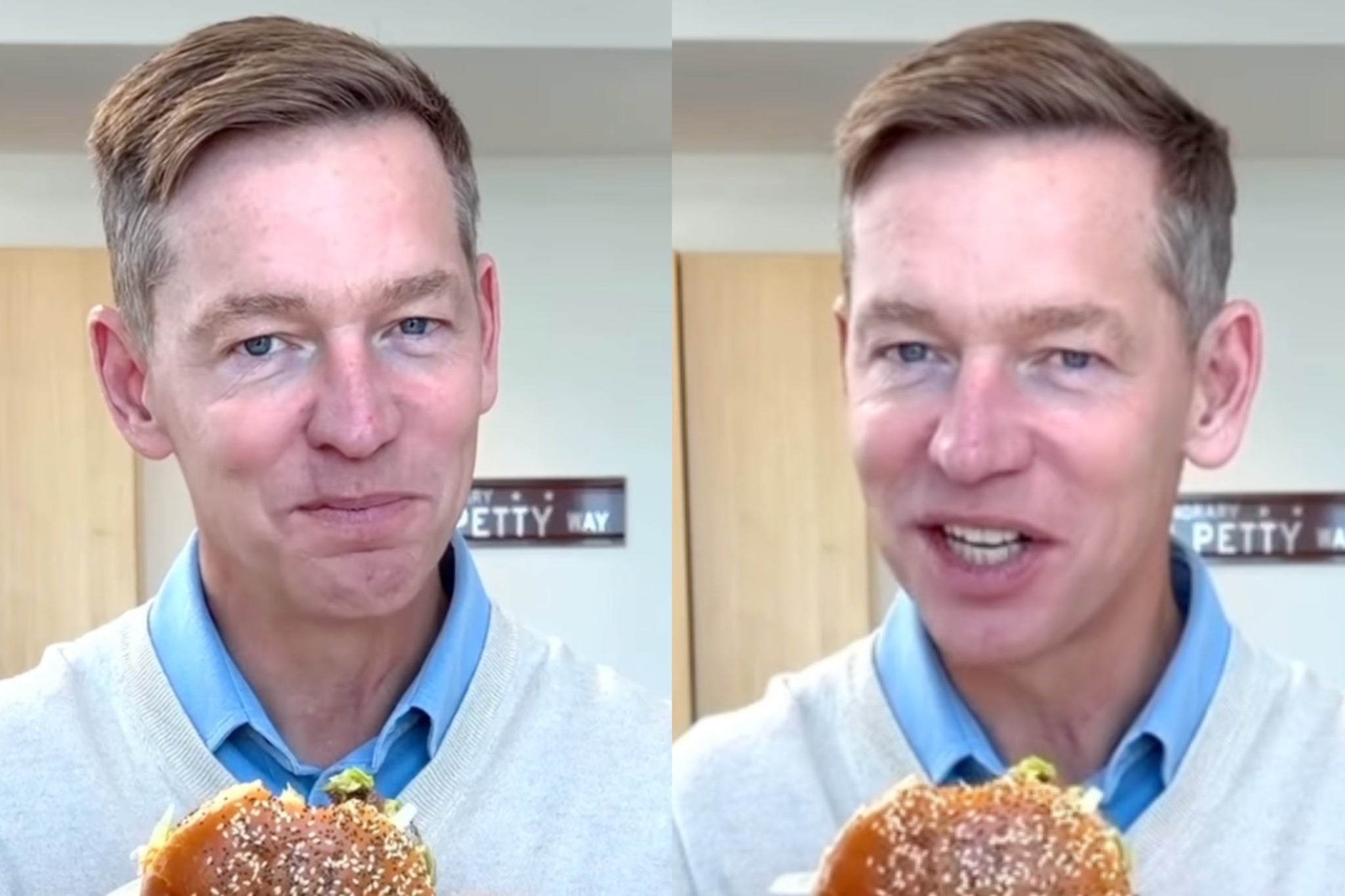 McDonald&rsquo;s CEO faces ridicule over cringeworthy Big Arch taste test video: &lsquo;Great ad for Burger King
