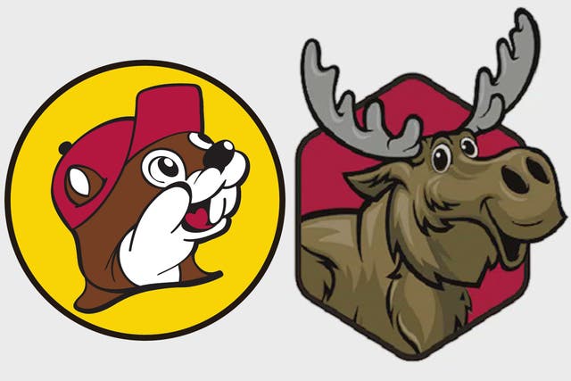 Buc-ee’s argued in its lawsuit that Mickey’s gas station mascot, ‘a cartoon animal facing right with wide eyes and a smile, overlaying a round background,’ was too similar to its cartoon beaver logo