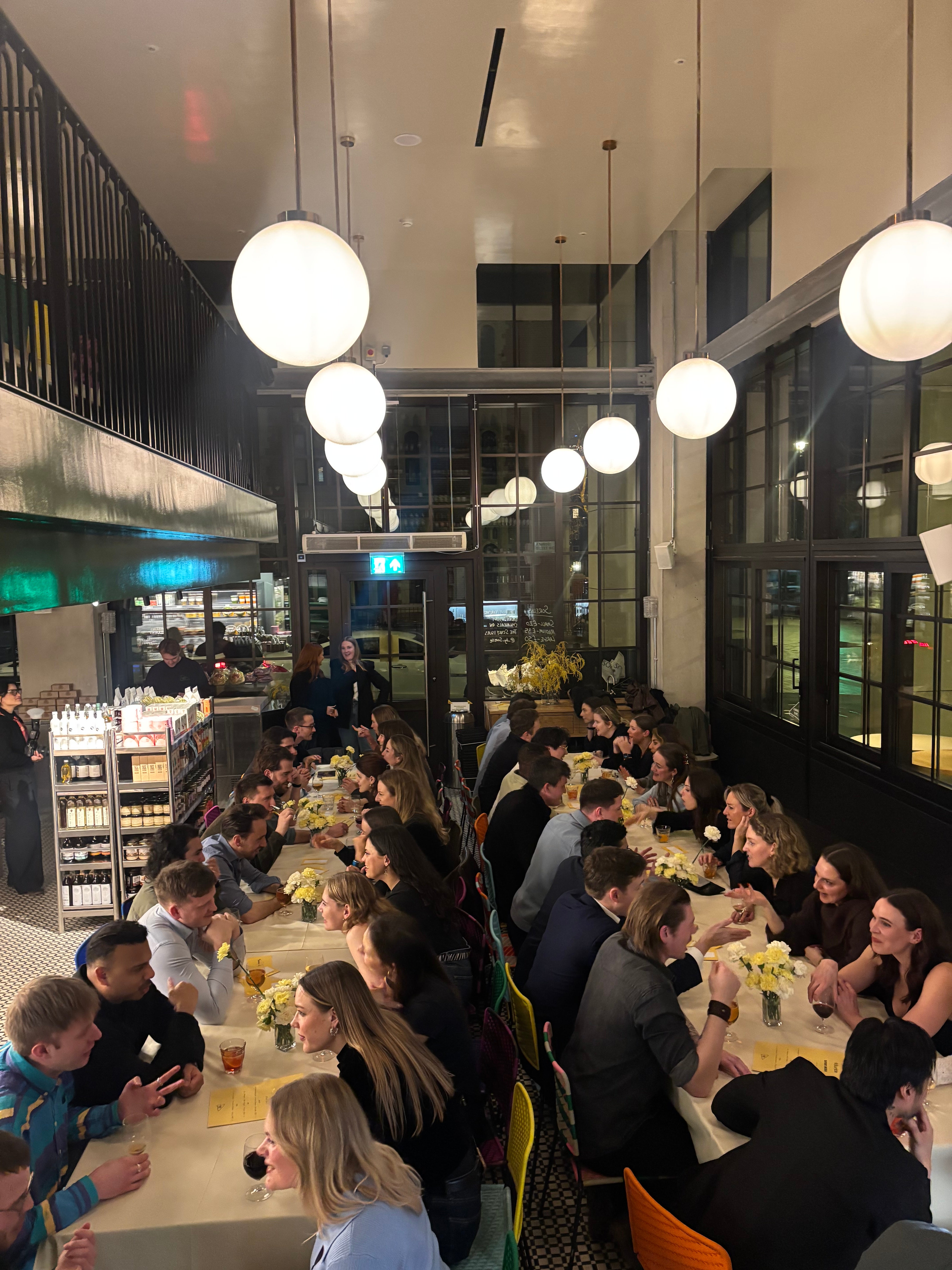 A recent Red Lips Dating singles night hosted by Olivia.