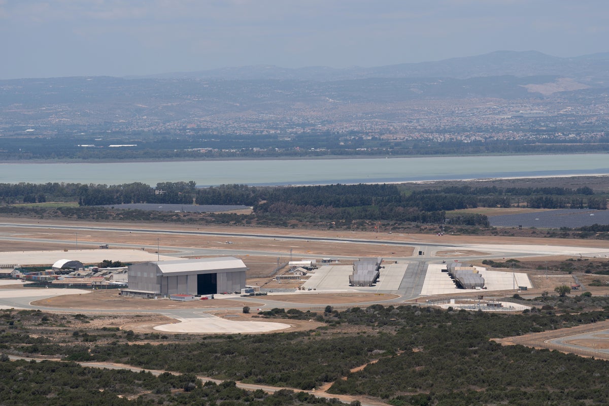 British man arrested on suspicion of ‘spying at Cyprus RAF base for Iran’