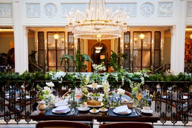 <p>The Lanesborough is currently running a Bridgerton-inspired afternoon tea in time for Mother’s Day</p>