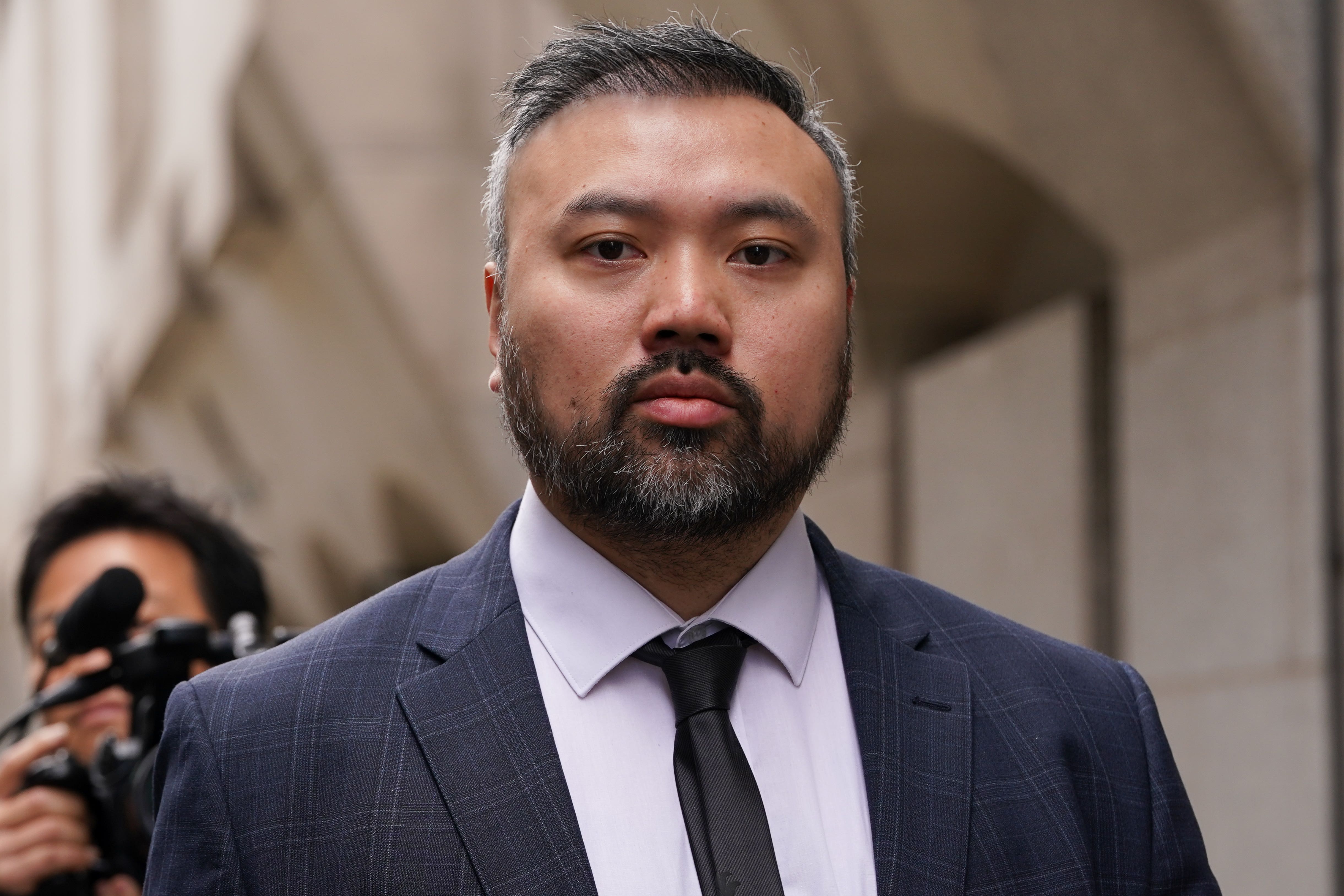 Peter Wai on trial with Bill Yuen (PA) at the Old Bailey