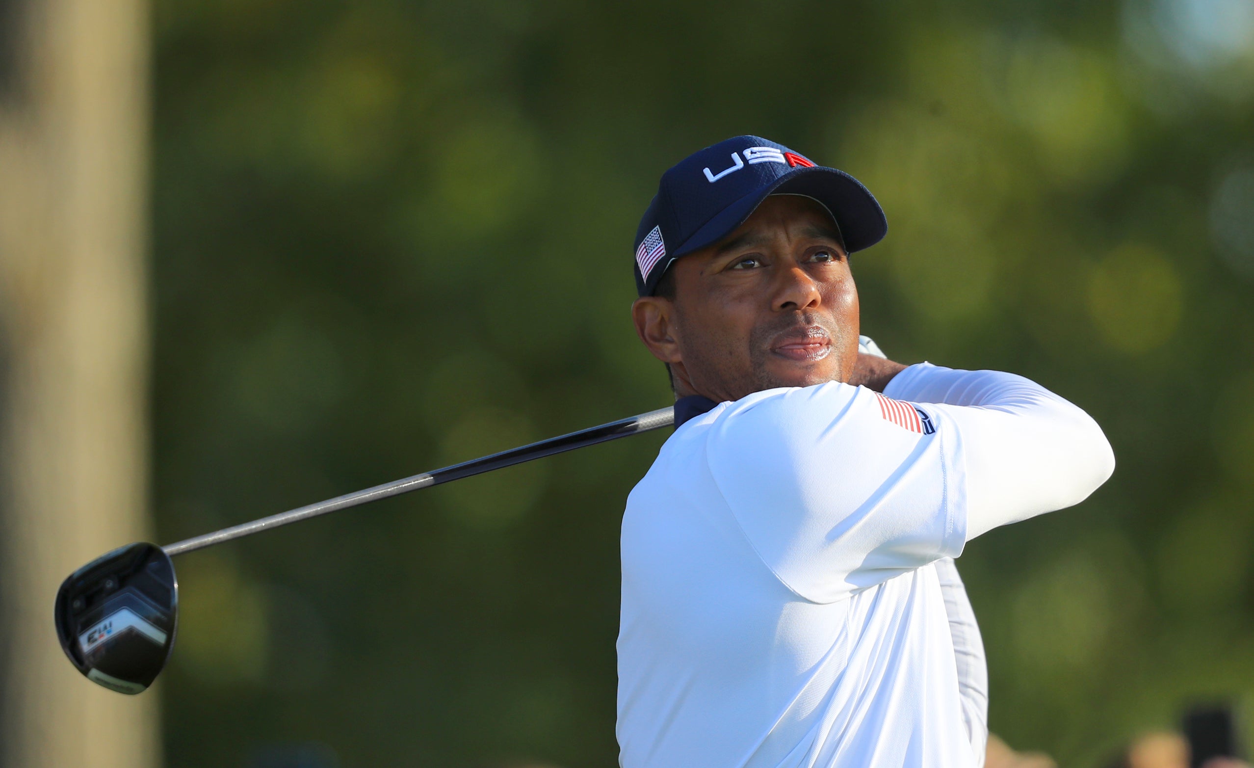 Luke Donald refused to engage in speculation that Tiger Woods could captain Team USA next year