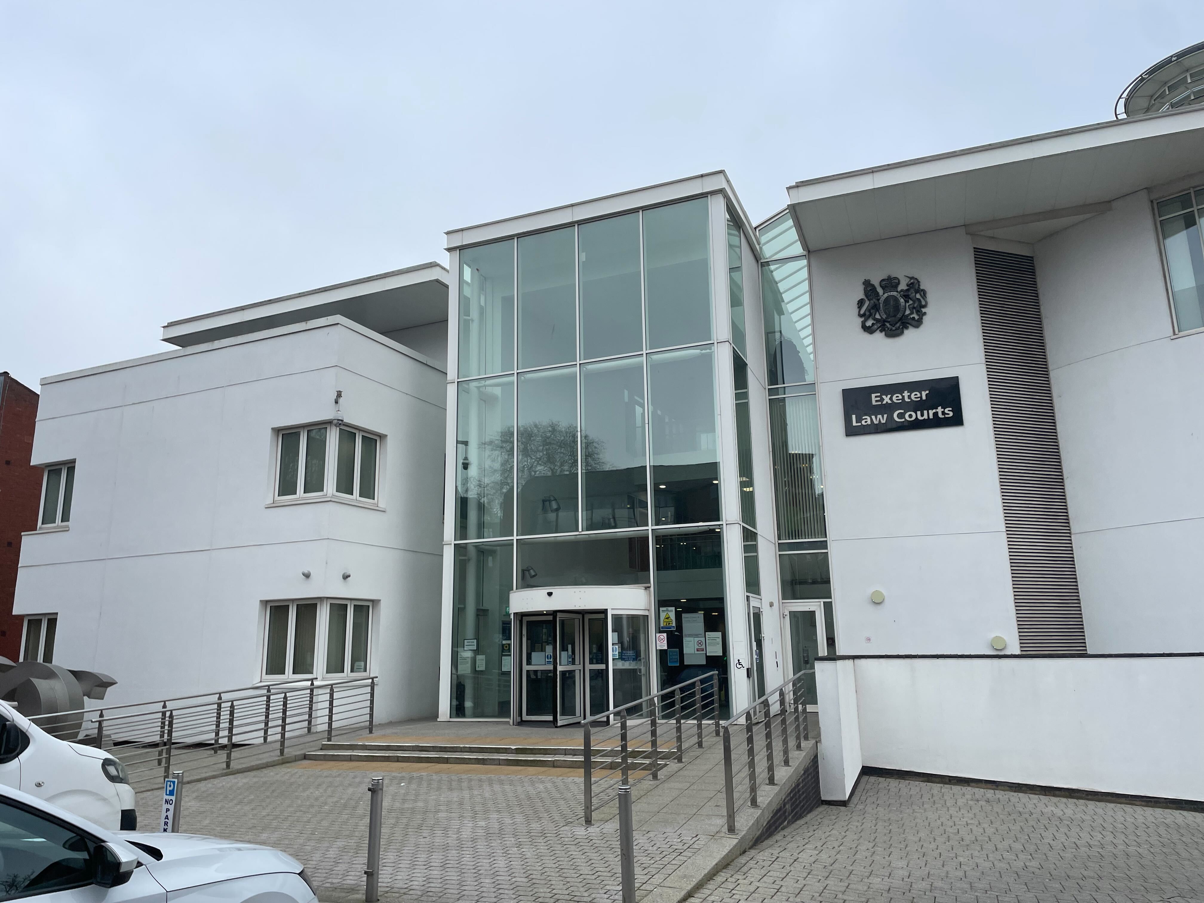 The case was heard at Exeter Magistrates' Court