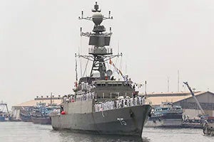 The IRIS Bayandor is believed to have sunk