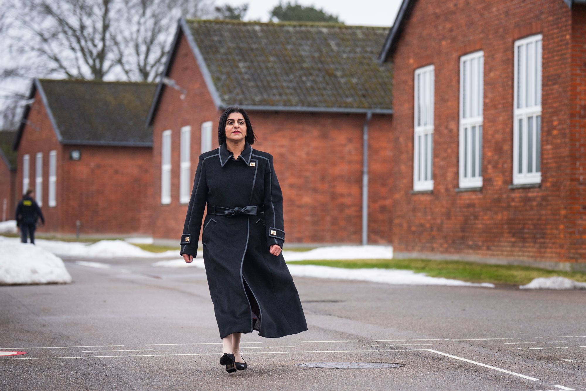 Minister of Internal Affairs Shabana Mahmood visits the repatriation center in Denmark