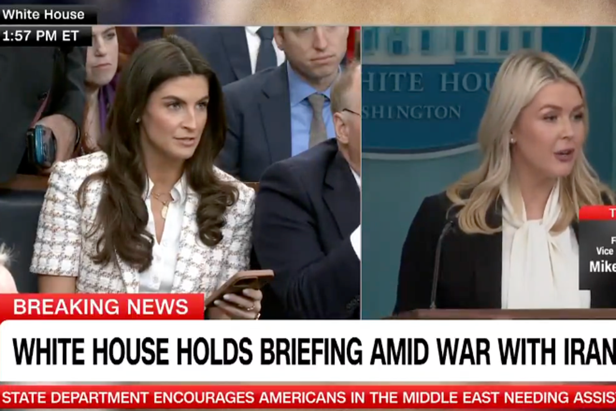 ‘Listen to me, especially you!’ Leavitt scolds CNN star for asking about US deaths in Iran war