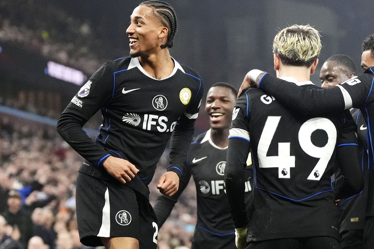 Chelsea storm into top five with handsome win at Villa | The Independent