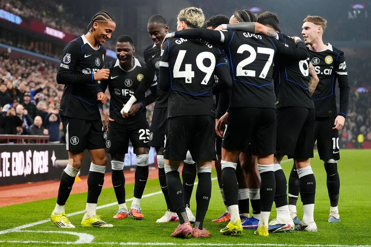 Joao Pedro hat-trick bolsters Chelsea Champions League hopes at expense of Aston Villa Joao Pedro hat-trick bolsters Chelsea Champions League hopes at expense of Aston Villa