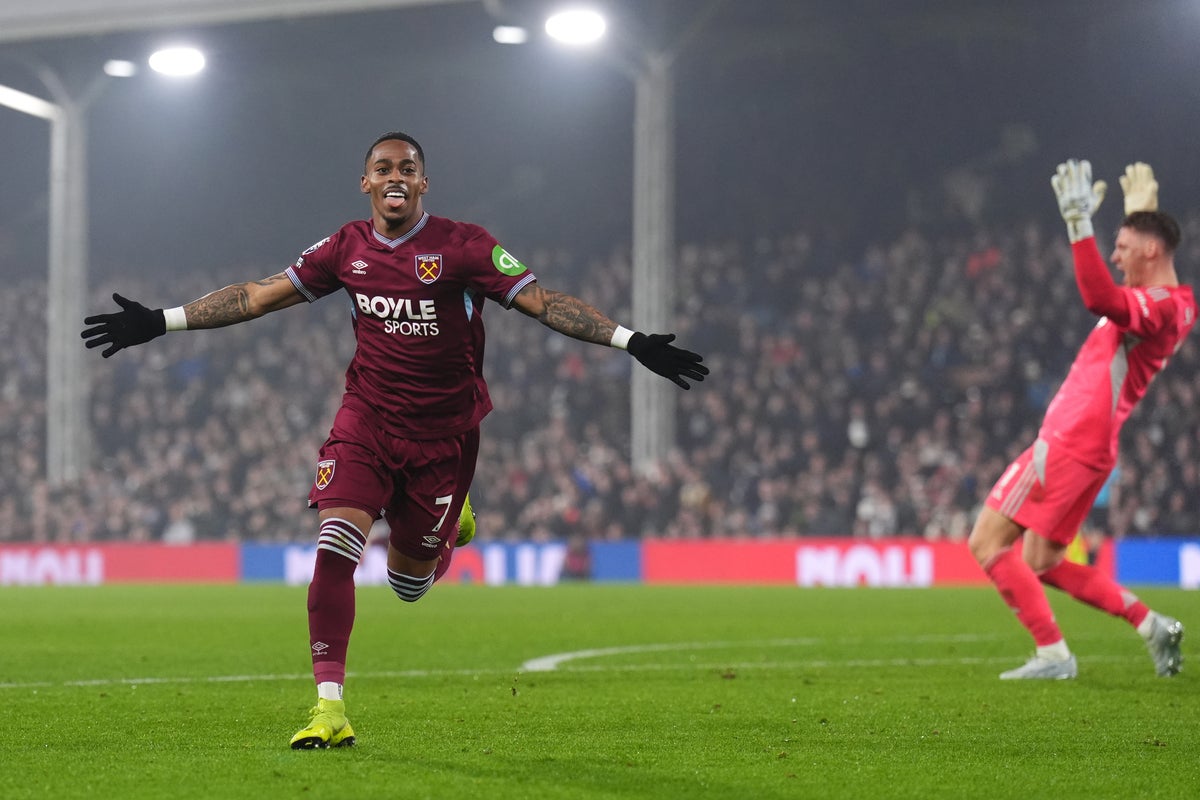 Crysencio Summerville: The winger on a one-man mission to keep West Ham in the Premier League – UK Times Crysencio Summerville: The winger on a one-man mission to keep West Ham in the Premier League – UK Times