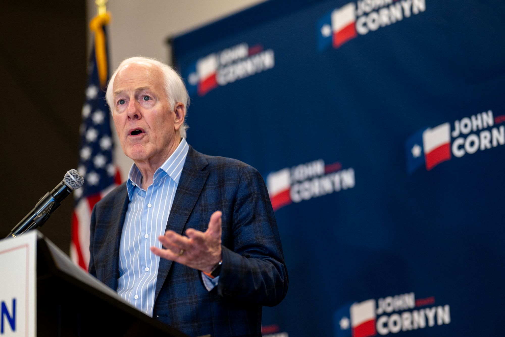 Trump is reportedly leaning toward endorsing Cornyn for the Texas Republican candidate, despite holding out on him for months