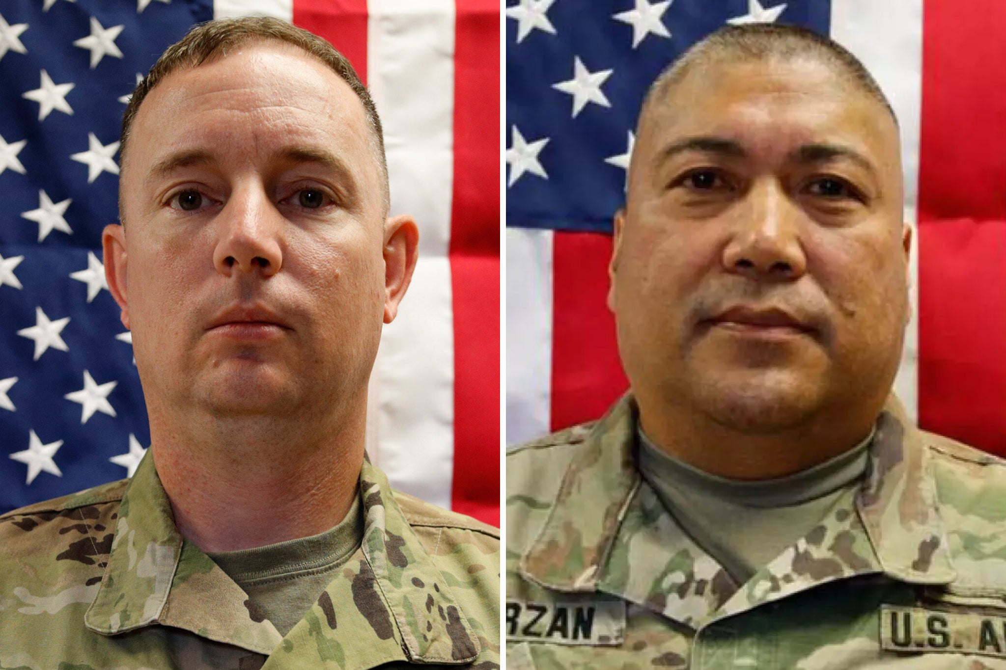 Major Jeffrey O’Brien and Chief Warrant Officer 3 Robert Marzan were killed in action March 1