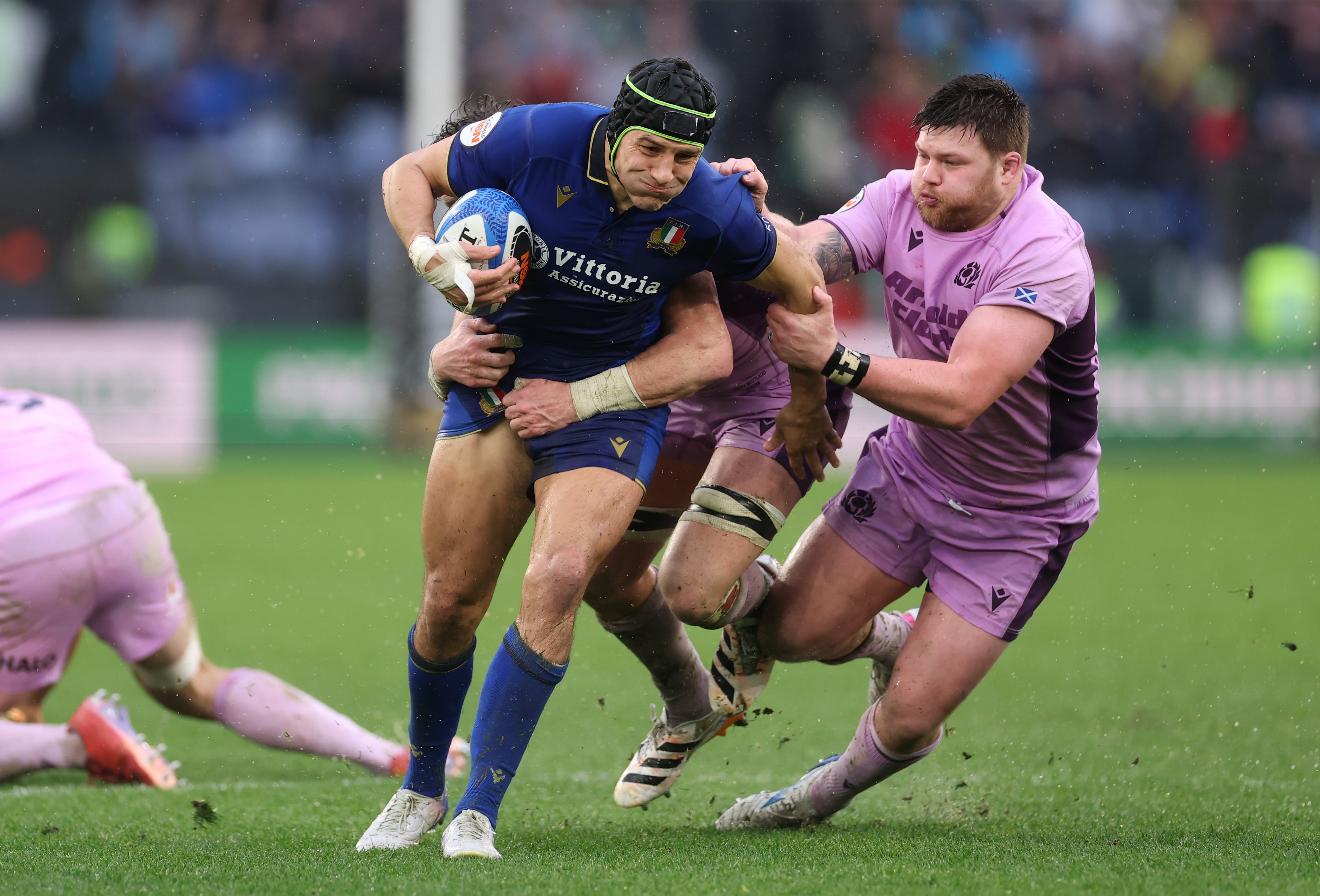 Juan Ignacio Brex returns to the Italy side in the centres