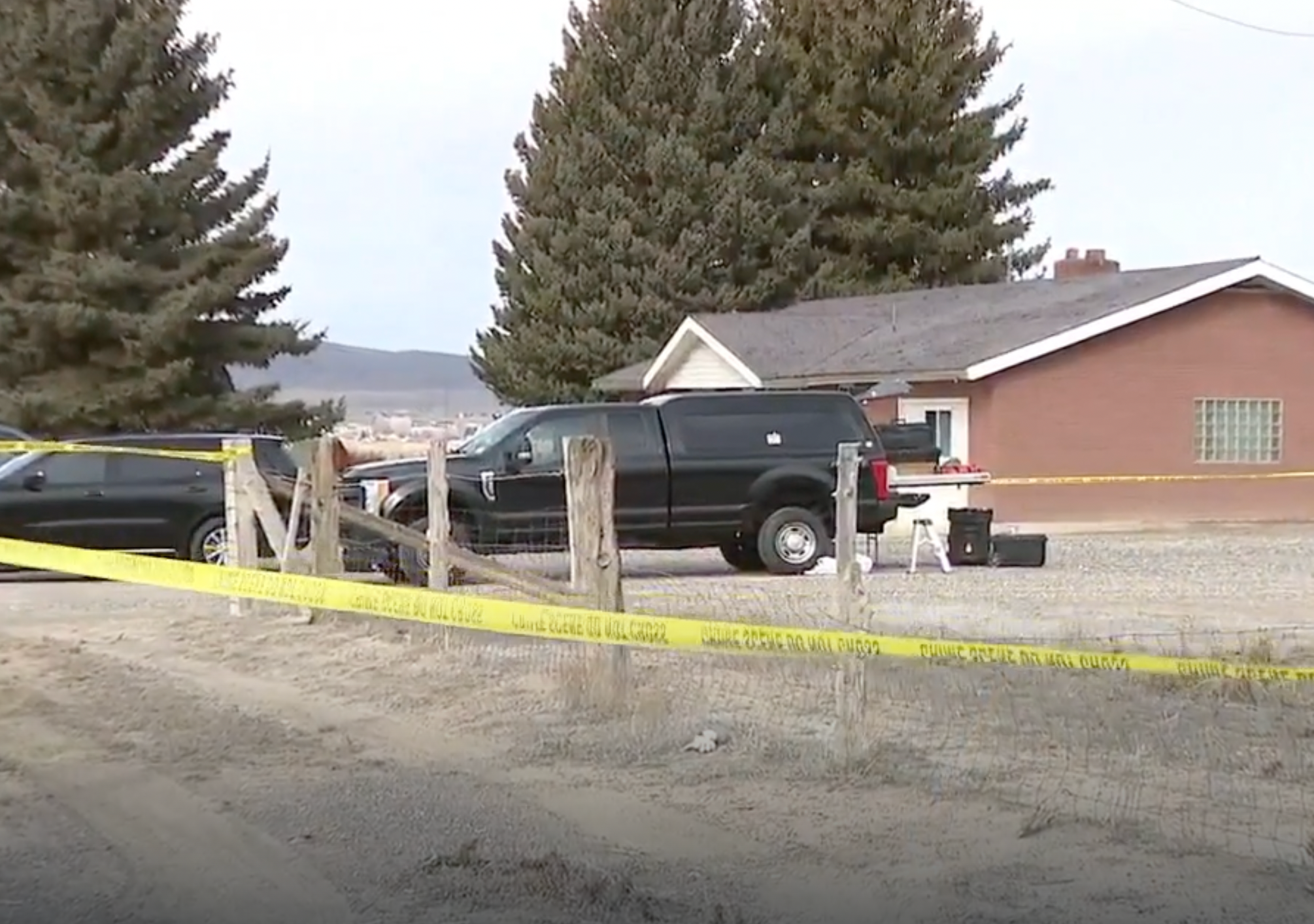 The body of a woman in her 80s was found at a home in Lyman, Utah. The suspect then fled her home in her car
