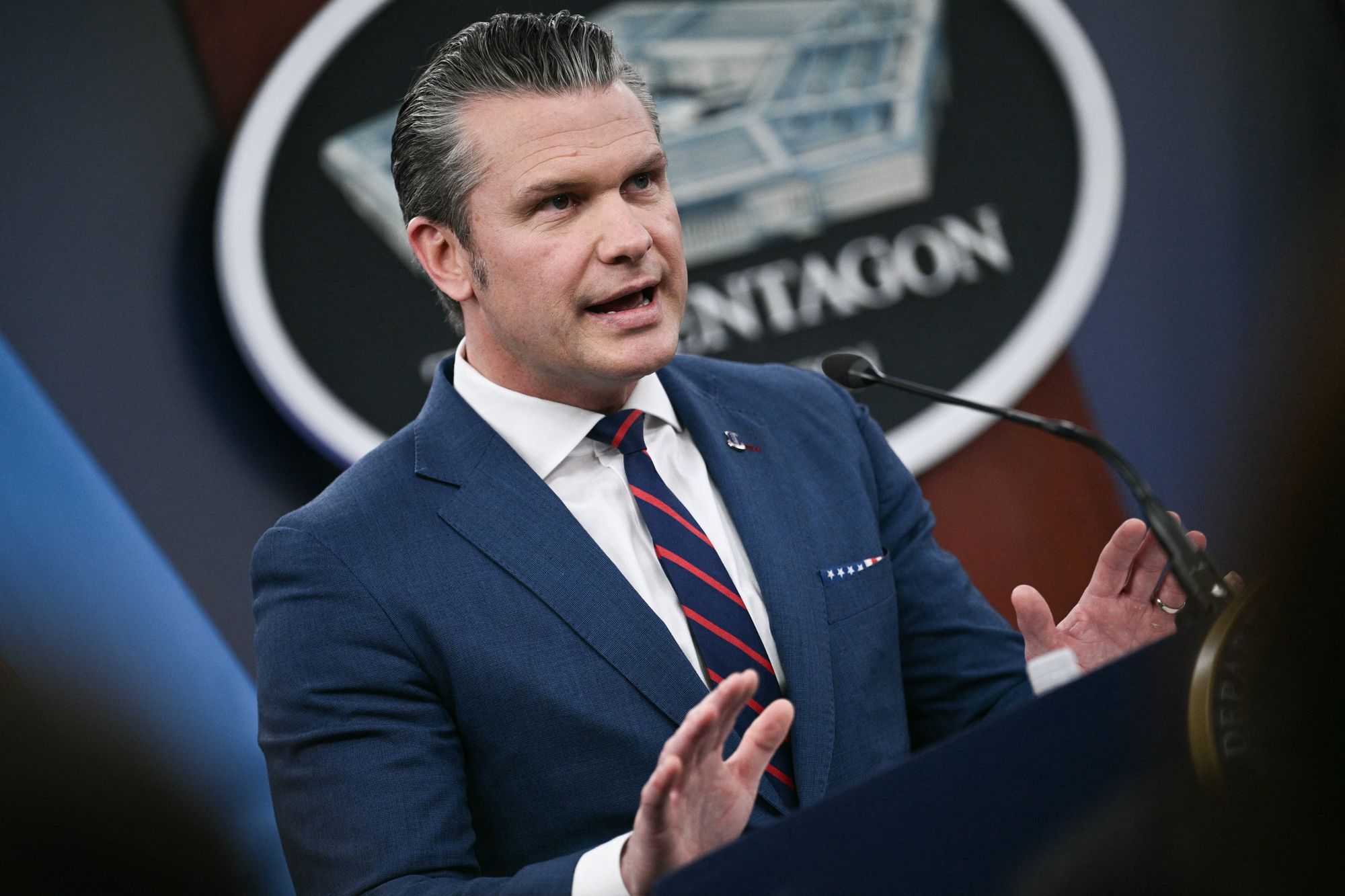 Defense Secretary Pete Hegseth insisted Monday that the U.S.-Israeli strikes would not drag out into an 'endless' conflict