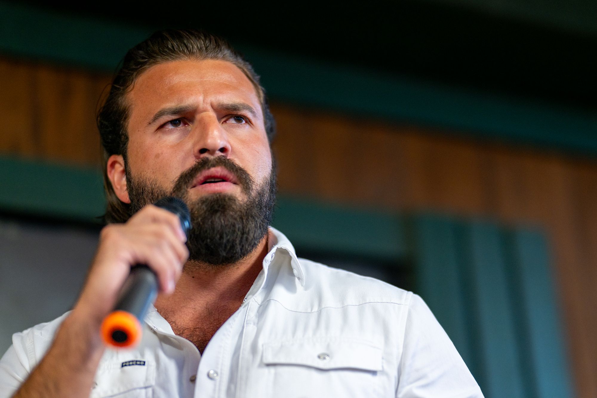 Amid calls to resign, Gonzales was forced into a primary runoff election with gun rights activist Brandon Herrera