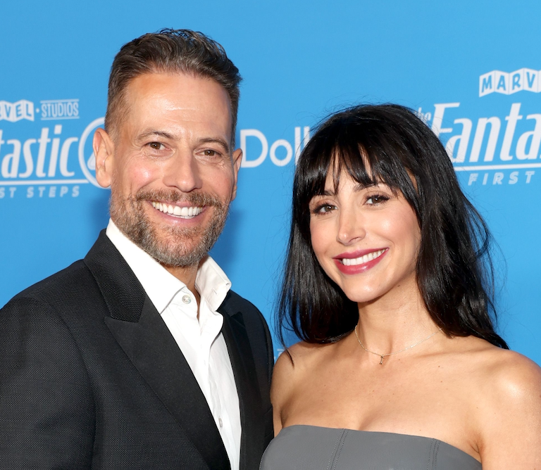 Ioan Gruffudd e la nuova moglie, Biance Wallace