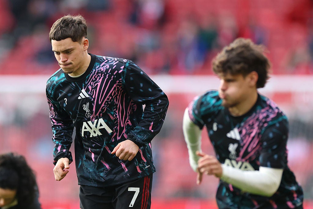 Wirtz has been absent from the Liverpool squad since picking up an injury in the warm-up ahead of the win over Nottingham Forest