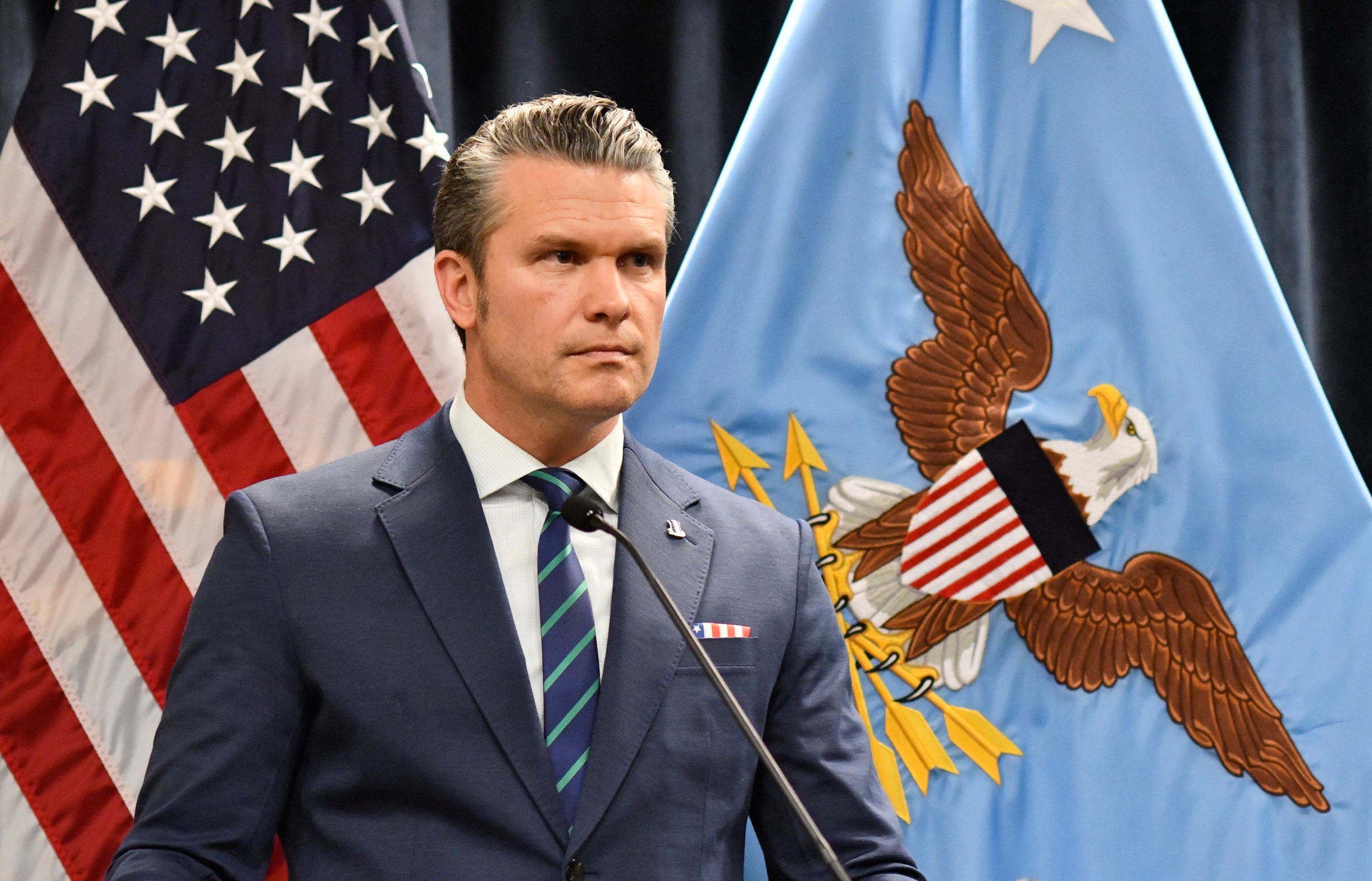 Defense Secretary Pete Hegseth has said the United States has 'only just begun' in the Iran conflict, where President Donald Trump will have a 'heck of a say' in its next supreme leader