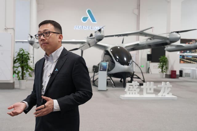 CHINA-AERONAVE ELÉCTRICA