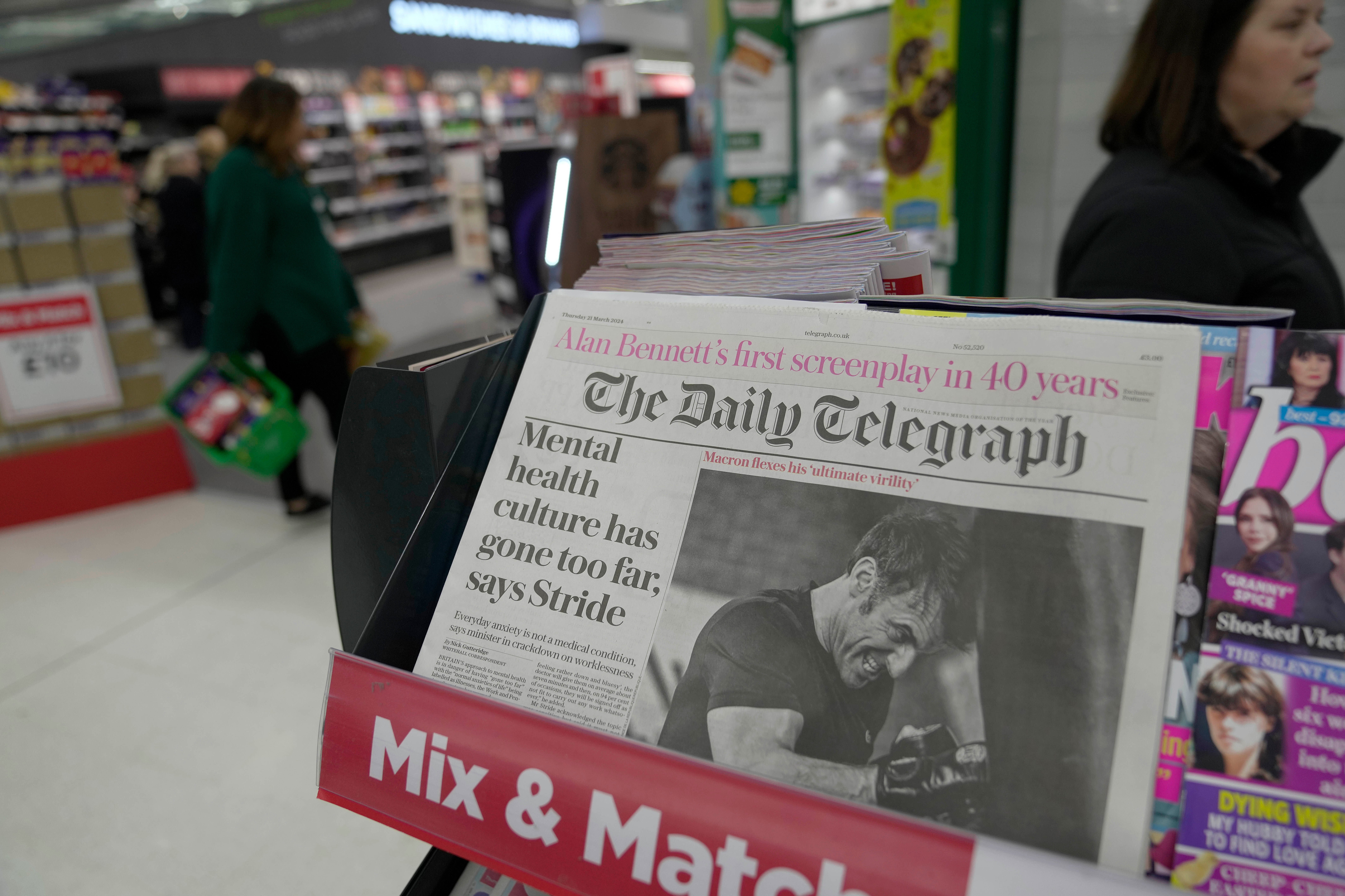 independent.co.uk - Via AP news wire - German media group Axel Springer will buy the publisher of UK's Daily Telegraph for $766 million
