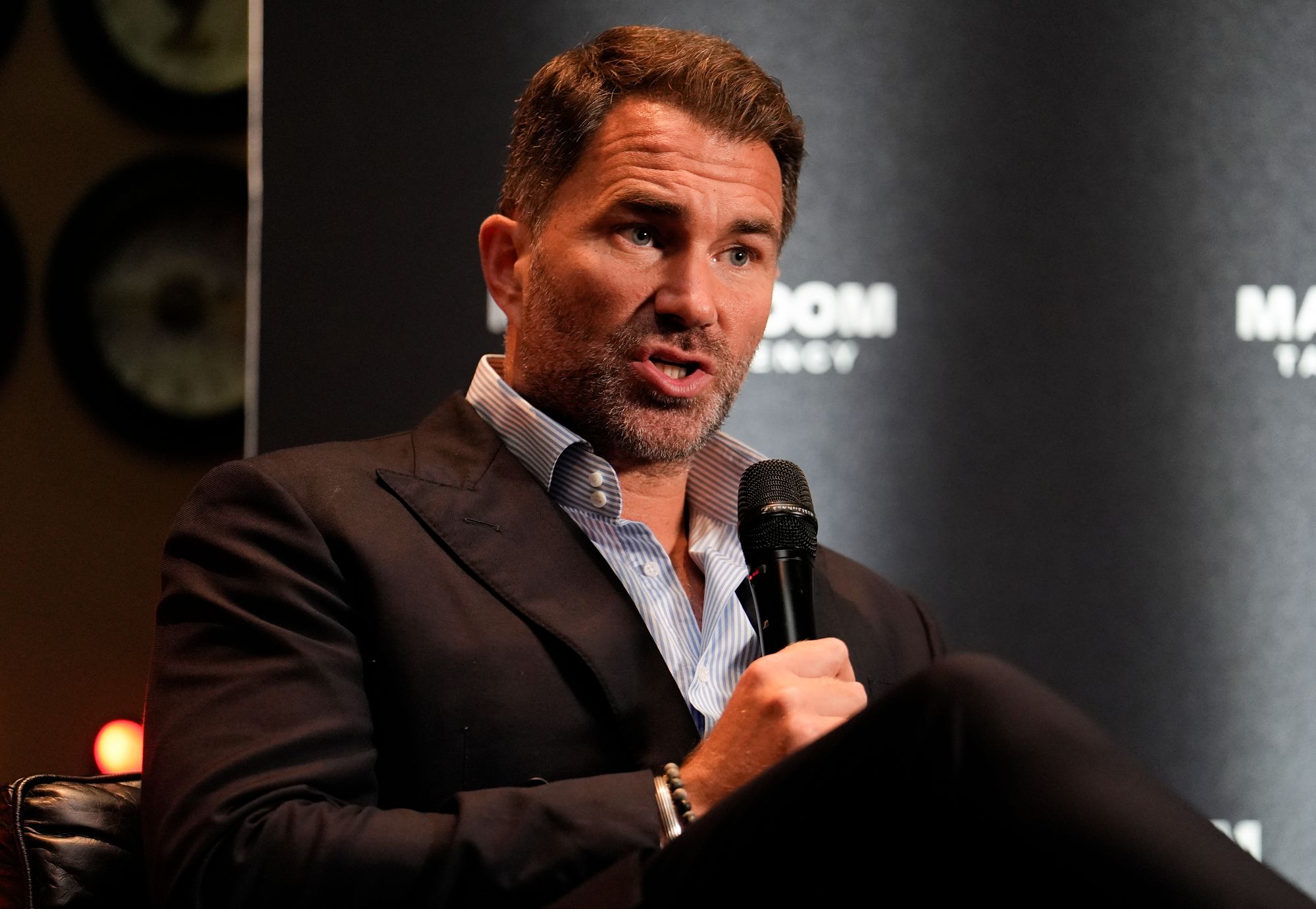 Hearn admitted he went into negotiations with Aspinall with a switch to boxing in mind