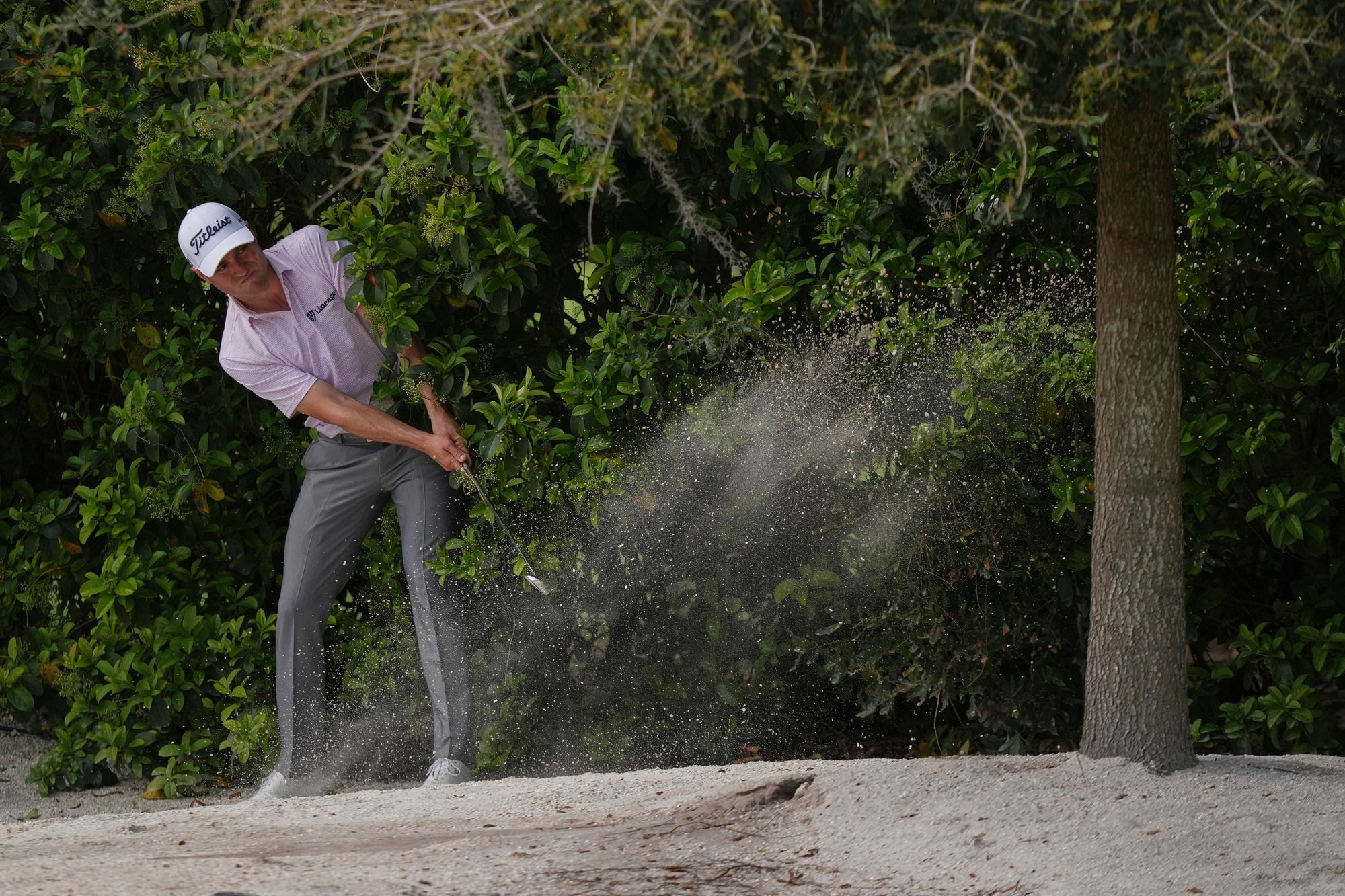 Justin Thomas endured a tough day